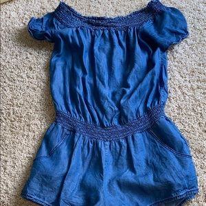 Blue romper